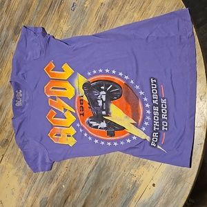 Acdc small women's tee